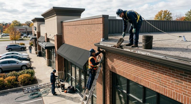 Commercial Gutter Maintenance Service